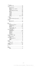 Preview for 127 page of Sony Ericsson Live with Walkmantrade Extended User Manual