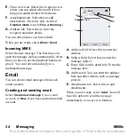 Предварительный просмотр 34 страницы Sony Ericsson M608c User Manual