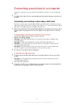 Preview for 21 page of Sony Ericsson Mix Walkman phone Extended User Manual