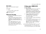 Предварительный просмотр 7 страницы Sony Ericsson MMV-200 User Manual