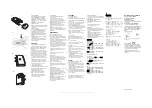 Preview for 2 page of Sony Ericsson MXE60 User Manual