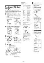 Предварительный просмотр 3 страницы Sony Ericsson MZ-E35 Service Manual