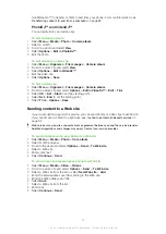 Preview for 24 page of Sony Ericsson Naite User Manual