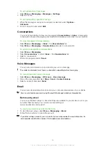 Preview for 36 page of Sony Ericsson Naite User Manual