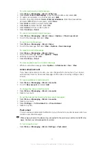 Preview for 37 page of Sony Ericsson Naite User Manual