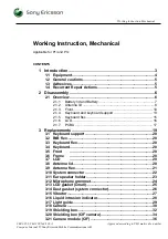 Sony Ericsson P1c Working Instructions предпросмотр