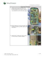 Предварительный просмотр 13 страницы Sony Ericsson P910a Working Instruction, Mechanical