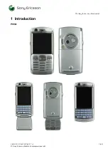 Preview for 3 page of Sony Ericsson P990i Working Instruction, Mechanical