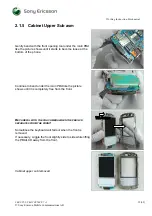 Preview for 12 page of Sony Ericsson P990i Working Instruction, Mechanical