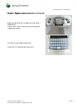 Preview for 19 page of Sony Ericsson P990i Working Instruction, Mechanical