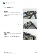 Preview for 37 page of Sony Ericsson P990i Working Instruction, Mechanical