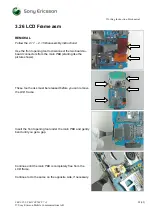 Preview for 38 page of Sony Ericsson P990i Working Instruction, Mechanical