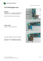 Preview for 44 page of Sony Ericsson P990i Working Instruction, Mechanical