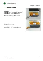 Preview for 50 page of Sony Ericsson P990i Working Instruction, Mechanical