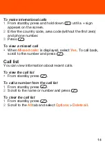 Preview for 14 page of Sony Ericsson R300a User Manual