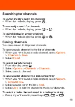 Preview for 18 page of Sony Ericsson R300a User Manual