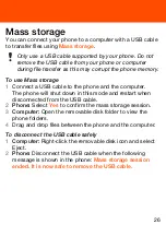 Preview for 26 page of Sony Ericsson R300a User Manual