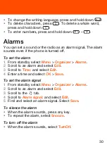 Preview for 30 page of Sony Ericsson R300a User Manual