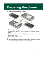 Preview for 3 page of Sony Ericsson R306a User Manual