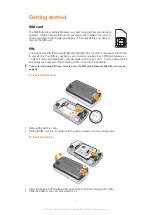 Preview for 6 page of Sony Ericsson Spiro W100a Extended User Manual