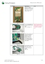 Предварительный просмотр 4 страницы Sony Ericsson T100 Working Instructions