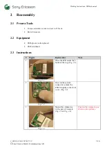 Предварительный просмотр 5 страницы Sony Ericsson T100 Working Instructions