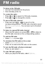 Preview for 20 page of Sony Ericsson T250i User Manual