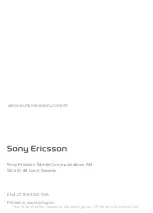 Preview for 24 page of Sony Ericsson T258c User Manual