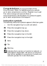 Preview for 2 page of Sony Ericsson T280i User Manual