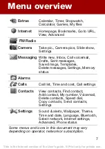 Предварительный просмотр 7 страницы Sony Ericsson T280i User Manual