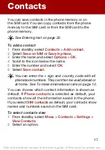 Preview for 17 page of Sony Ericsson T280i User Manual