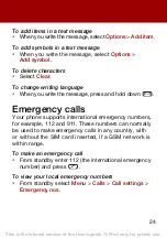 Preview for 24 page of Sony Ericsson T280i User Manual