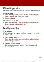 Preview for 25 page of Sony Ericsson T280i User Manual