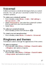 Preview for 27 page of Sony Ericsson T280i User Manual