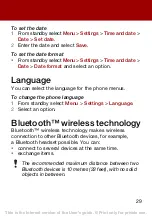 Preview for 29 page of Sony Ericsson T280i User Manual