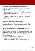 Preview for 39 page of Sony Ericsson T280i User Manual