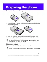 Preview for 3 page of Sony Ericsson T303C User Manual