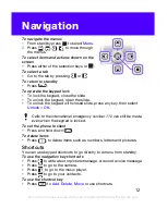 Preview for 12 page of Sony Ericsson T303C User Manual