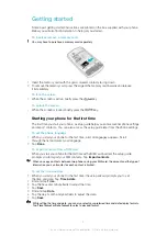 Preview for 6 page of Sony Ericsson Txt pro Extended User Manual