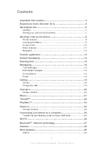 Preview for 2 page of Sony Ericsson txt Extended User Manual