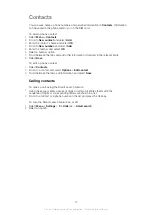 Preview for 20 page of Sony Ericsson txt Extended User Manual