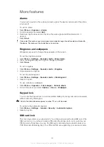 Preview for 29 page of Sony Ericsson txt Extended User Manual