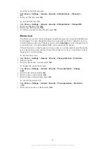 Preview for 30 page of Sony Ericsson txt Extended User Manual