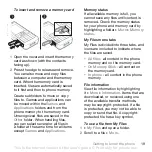 Preview for 19 page of Sony Ericsson V630 User Manual