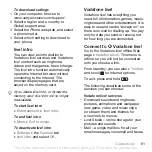 Preview for 61 page of Sony Ericsson V630 User Manual