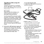 Preview for 69 page of Sony Ericsson V630 User Manual