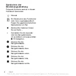 Preview for 4 page of Sony Ericsson V630i (German) Bedienungsanleitung