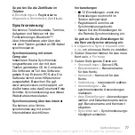 Preview for 77 page of Sony Ericsson V630i (German) Bedienungsanleitung