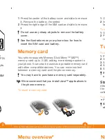 Preview for 4 page of Sony Ericsson W205a Walkman User Manual