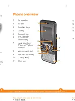 Preview for 6 page of Sony Ericsson W205a Walkman User Manual